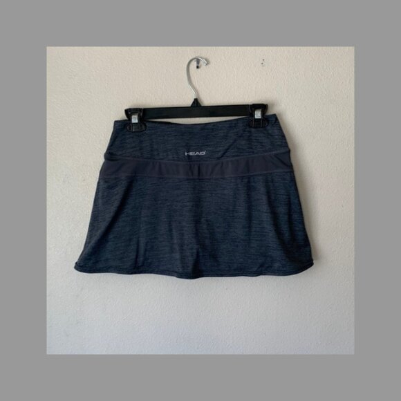 HEAD Gray Activewear Tennis Golf Skort GYM Size Small EUC #M-069 - Picture 3 of 7
